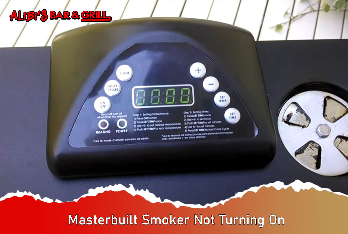 Masterbuilt Smoker Not Turning On