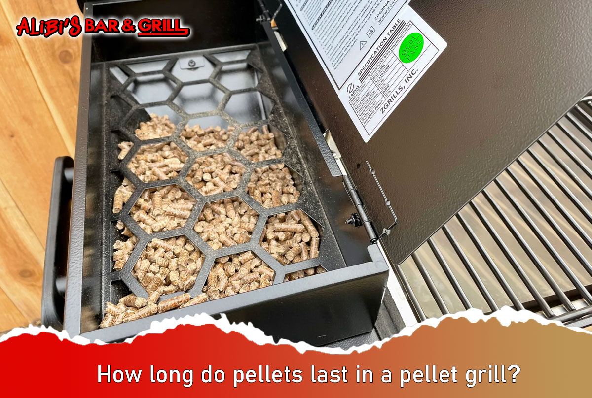 How long do pellets last in a pellet grill?