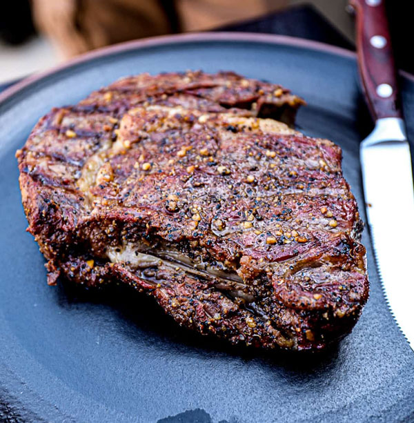 How long to cook ribeye on pellet grill?