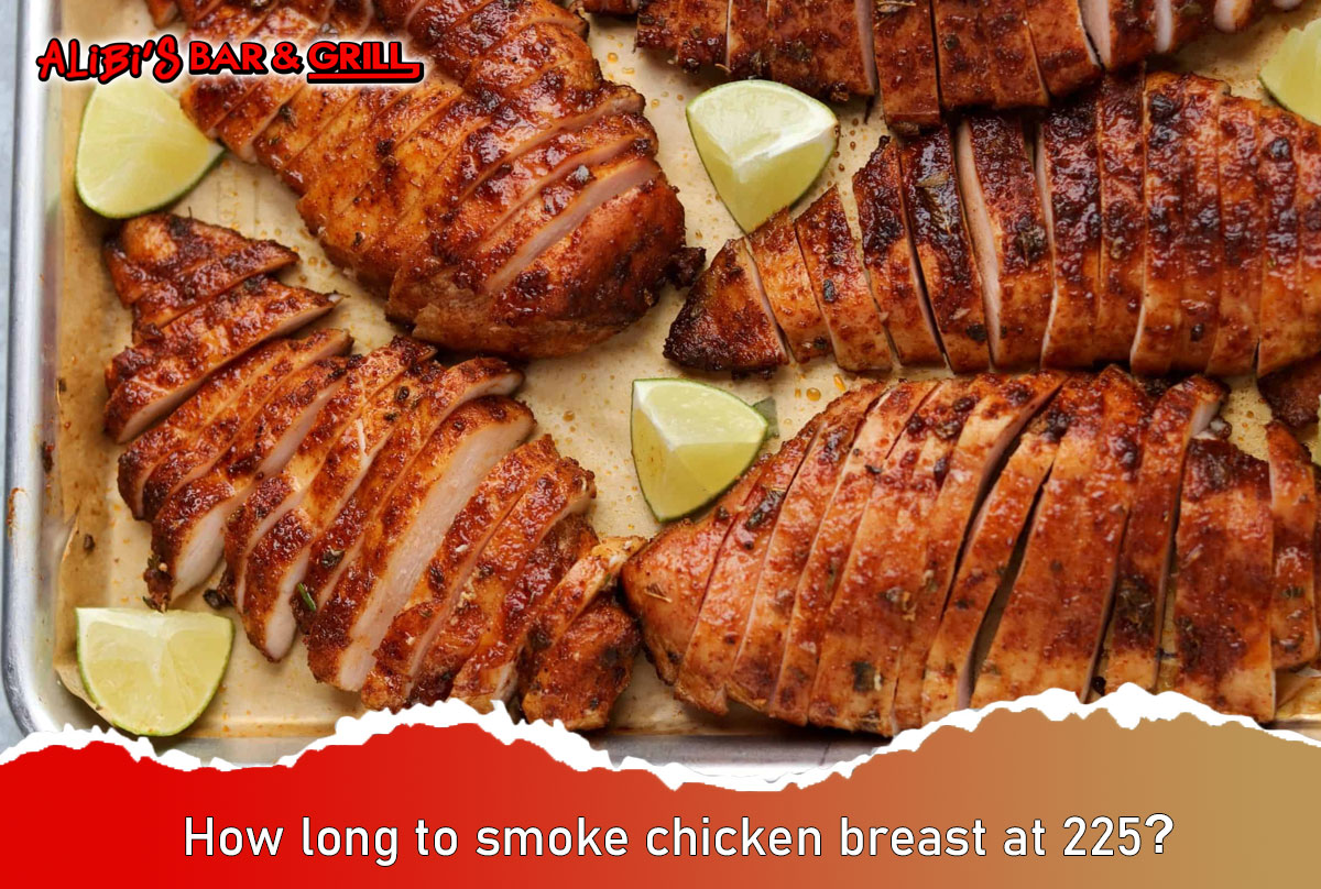 How long to smoke chicken breast at 225
