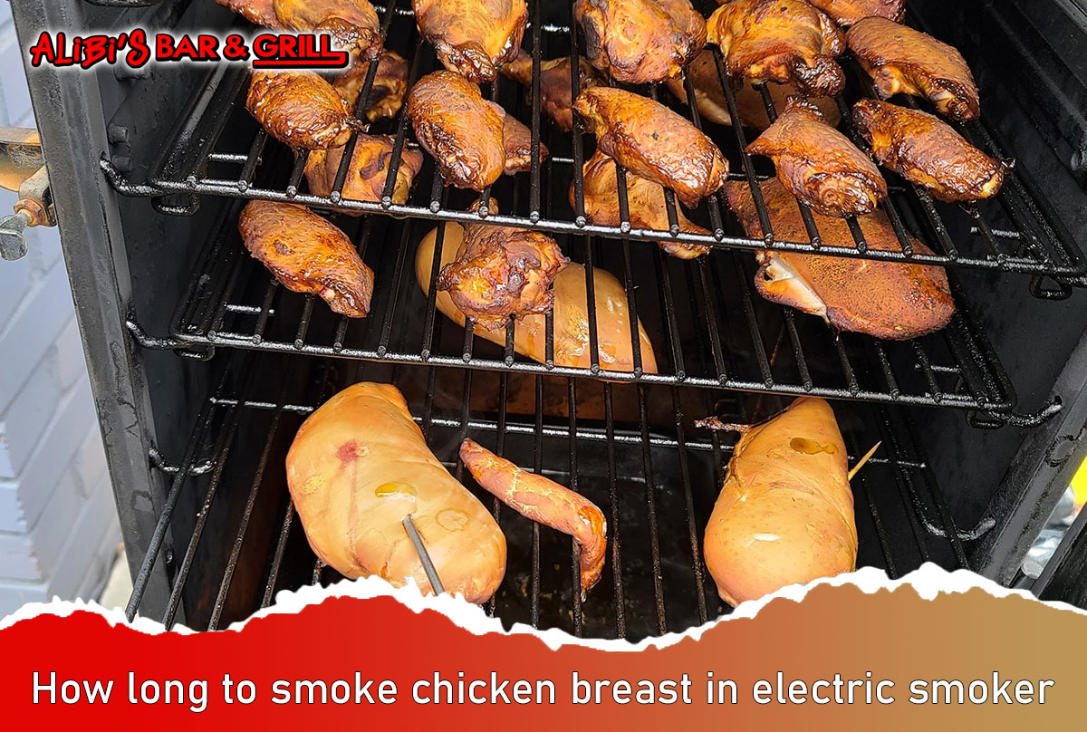 How long to smoke chicken breast in electric smoker?