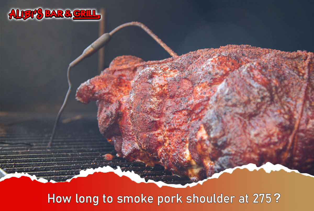 How long to smoke pork shoulder at 275?