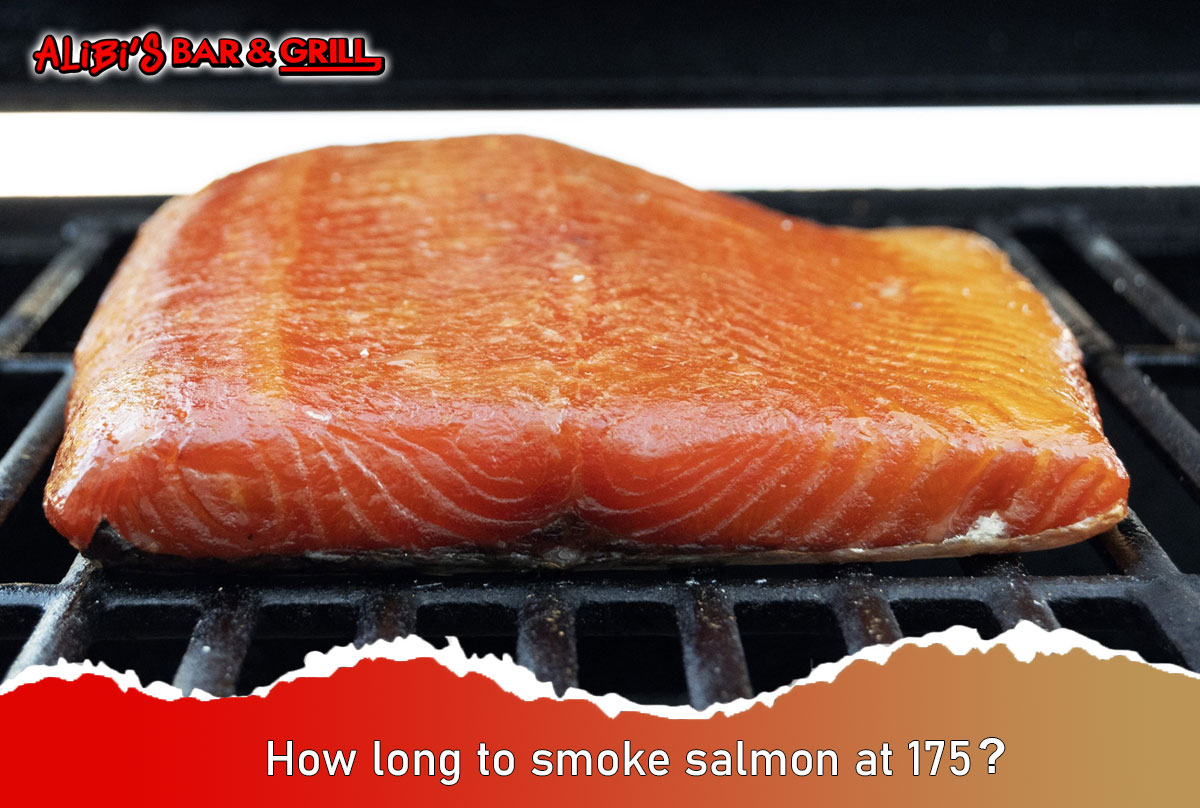 How long to smoke salmon at 175