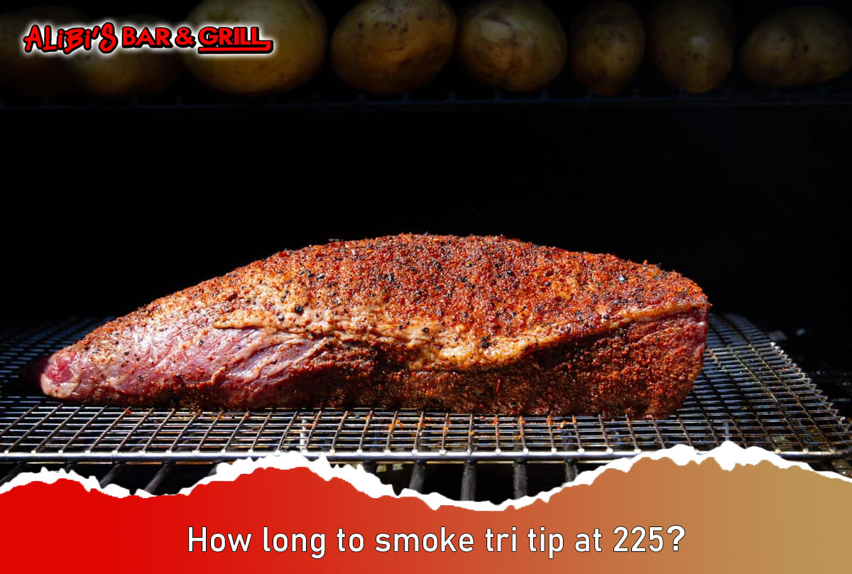 How long to smoke tri tip at 225?