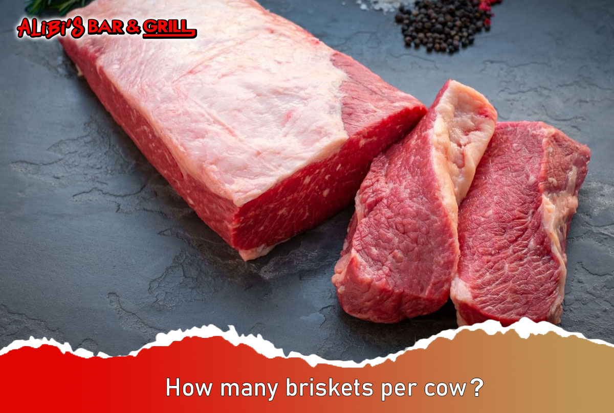 How many briskets per cow