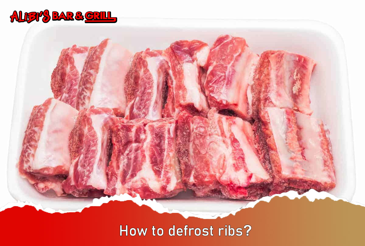 How to defrost ribs?