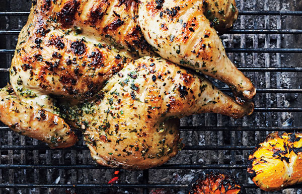 How to keep chicken from sticking to grill?