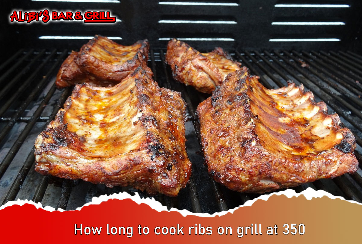 How long to cook ribs on grill at 350