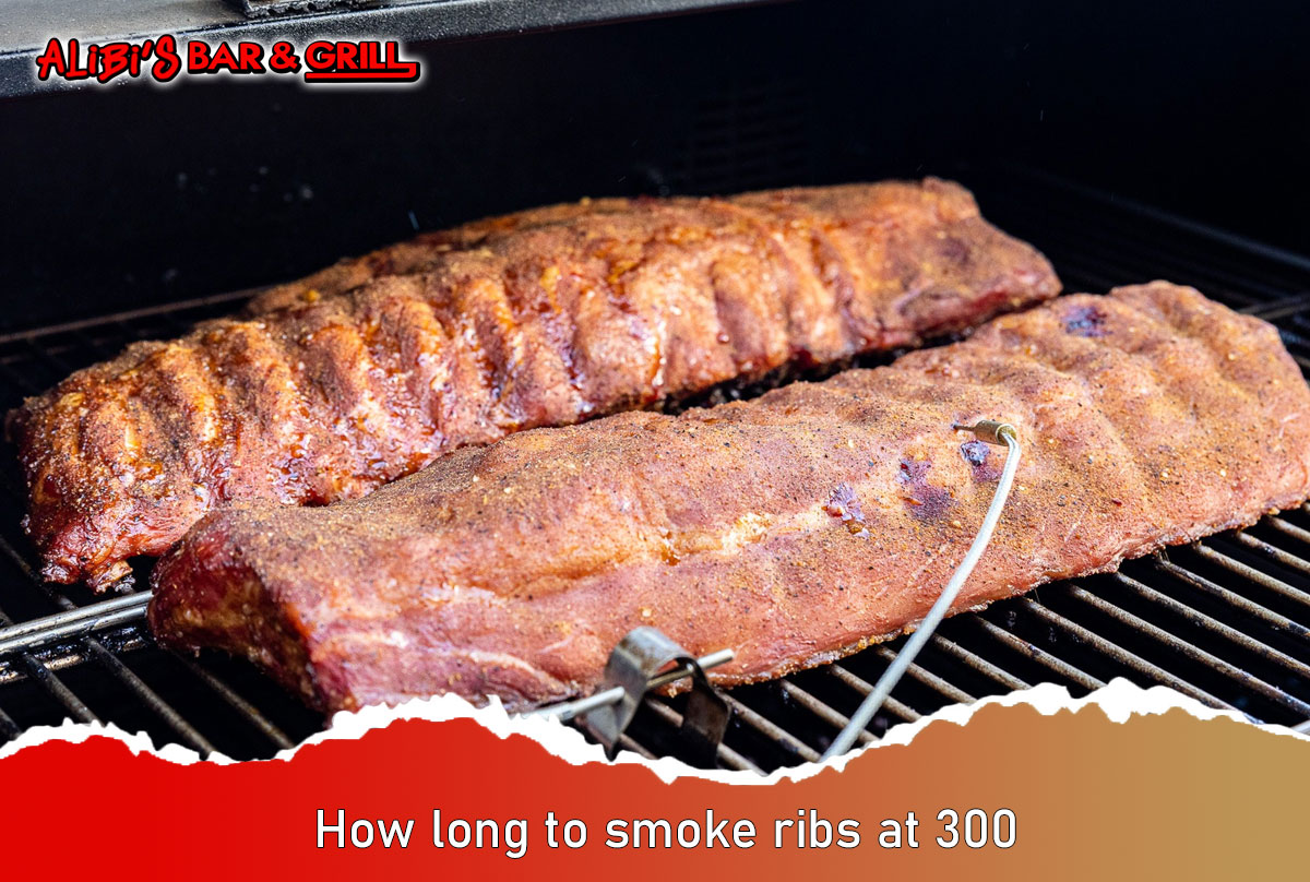 How long to smoke ribs at 300